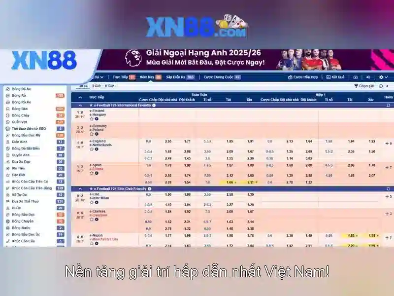 Trò chơi đa dạng và cơ hội thưởng lớn tại xn88